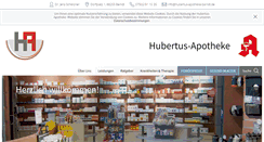 Desktop Screenshot of hubertus-apotheke-baindt.de
